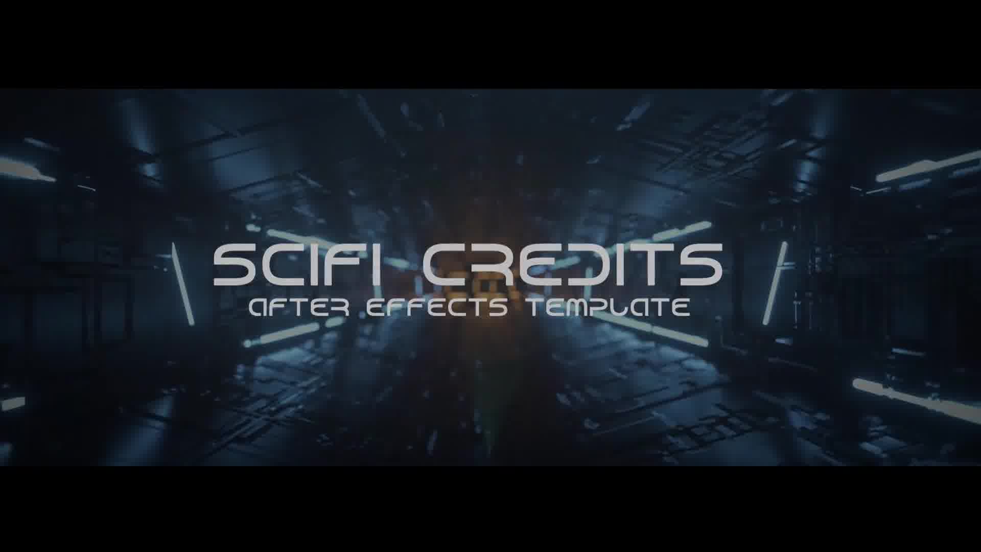 Sci fi Tunnel Credits Videohive 25354049 After Effects Image 12