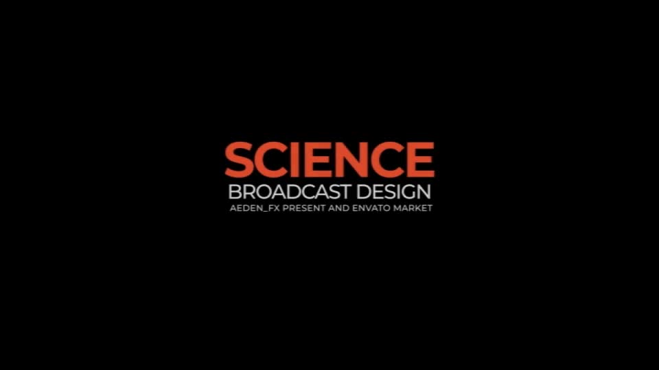 Science Broadcast Design V2 Videohive 23976377 After Effects Image 1