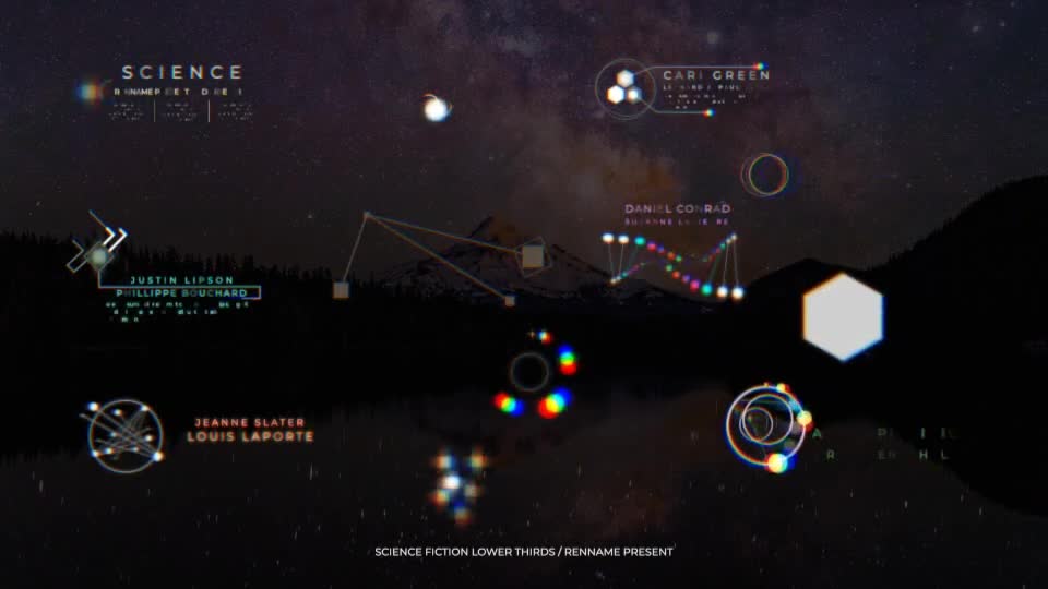 Science Fiction Lower Thirds Videohive 36297765 Apple Motion Image 1
