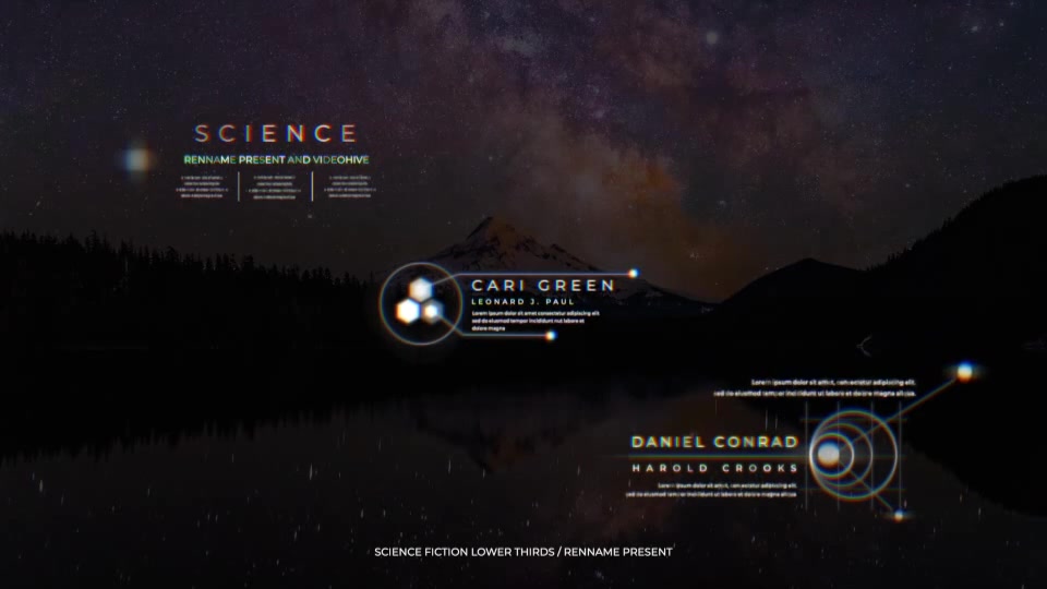 Science Fiction Lower Thirds Videohive 36297765 Apple Motion Image 4