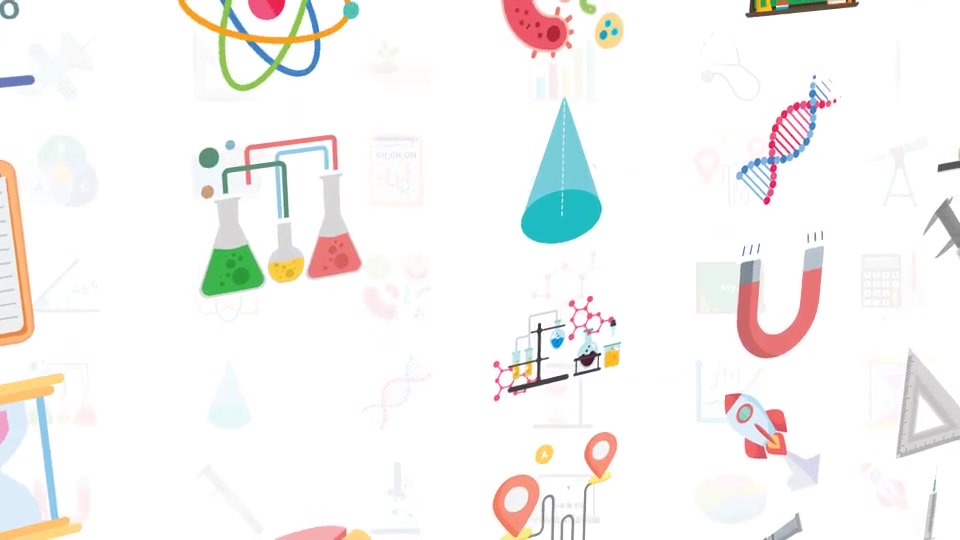Science & Math Icons 36650618 Videohive Download Rapid After Effects