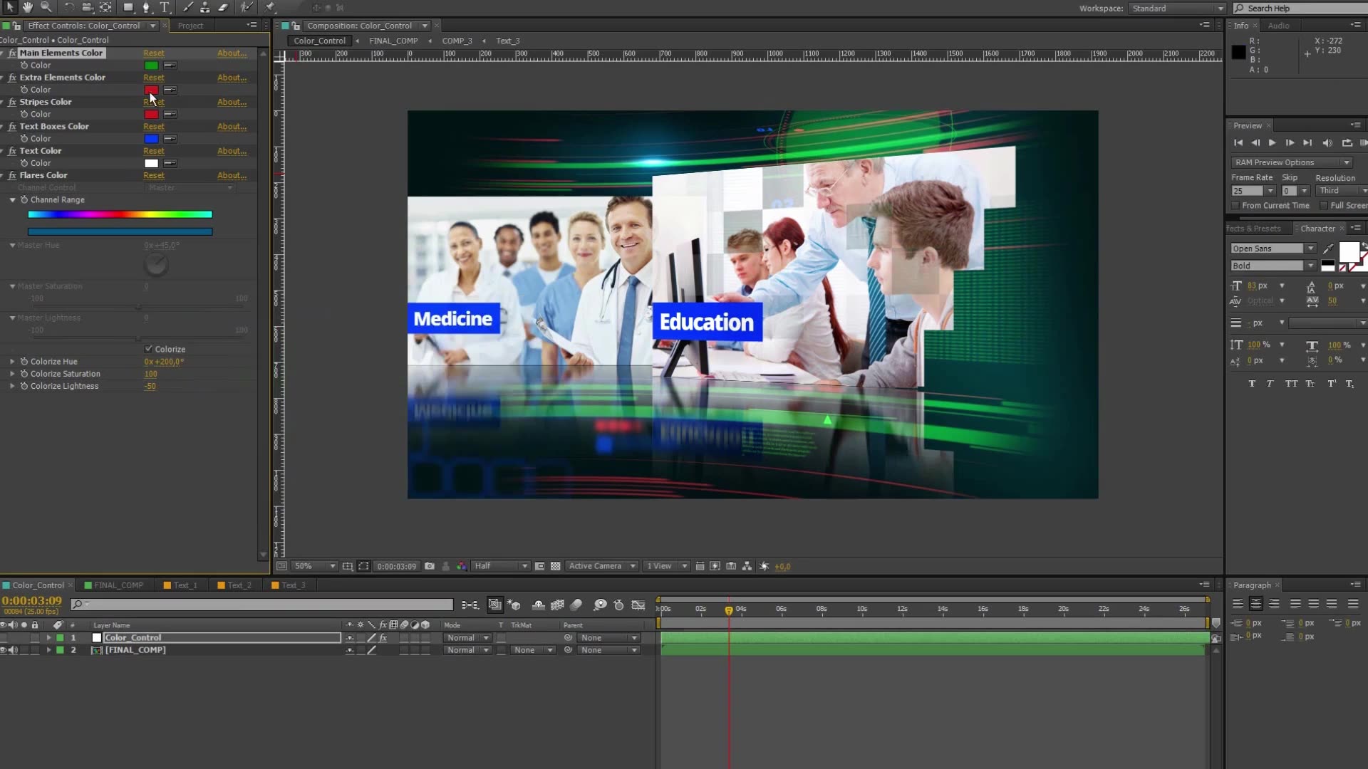 Science & Medicine Opener Videohive 11687605 After Effects Image 8