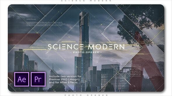 Science Modern Photo Opener - 27058700 Videohive Download