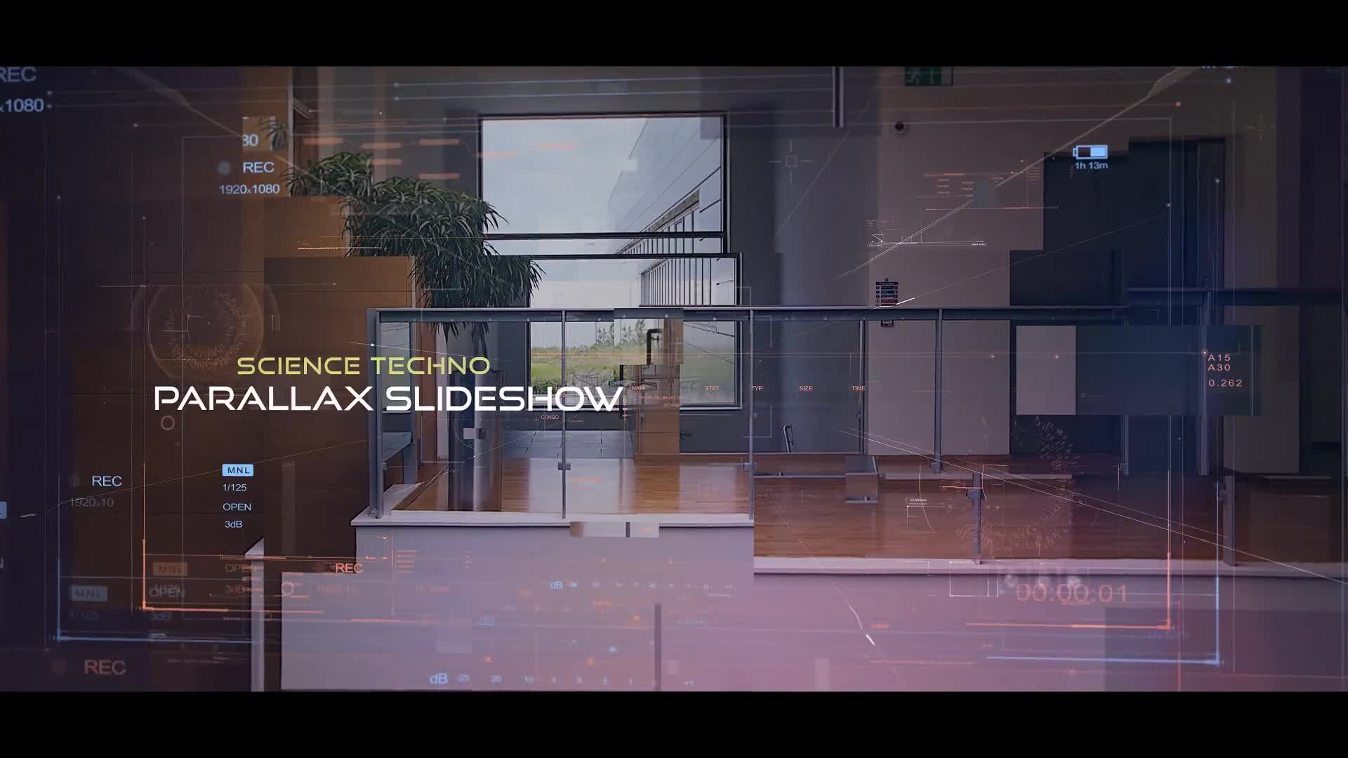 Science Techno Parallax Slideshow Videohive 27594850 Premiere Pro Image 1