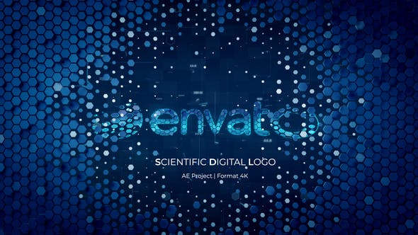 Scientific Digital Logo Reveal - 38001087 Download Videohive