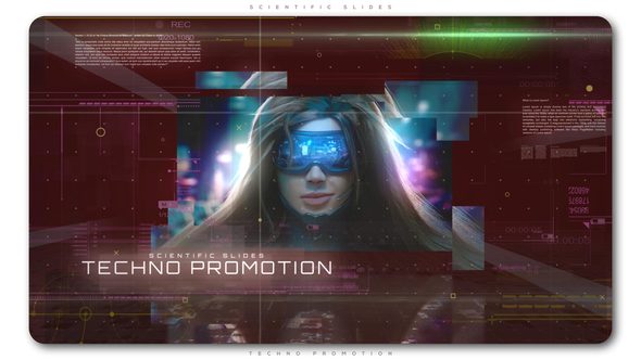 Scientific Slides Techno Promotion - Download Videohive 21795636