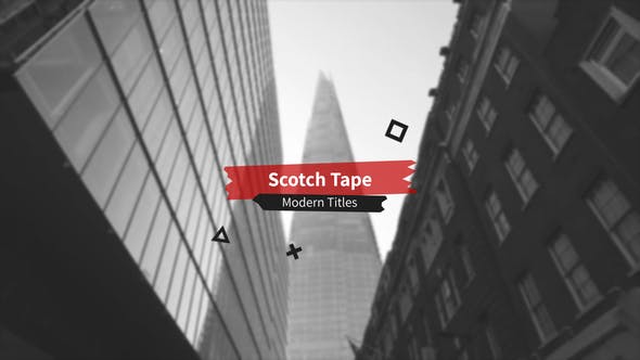Scotch Tape | Grunge Titles - 25441727 Videohive Download