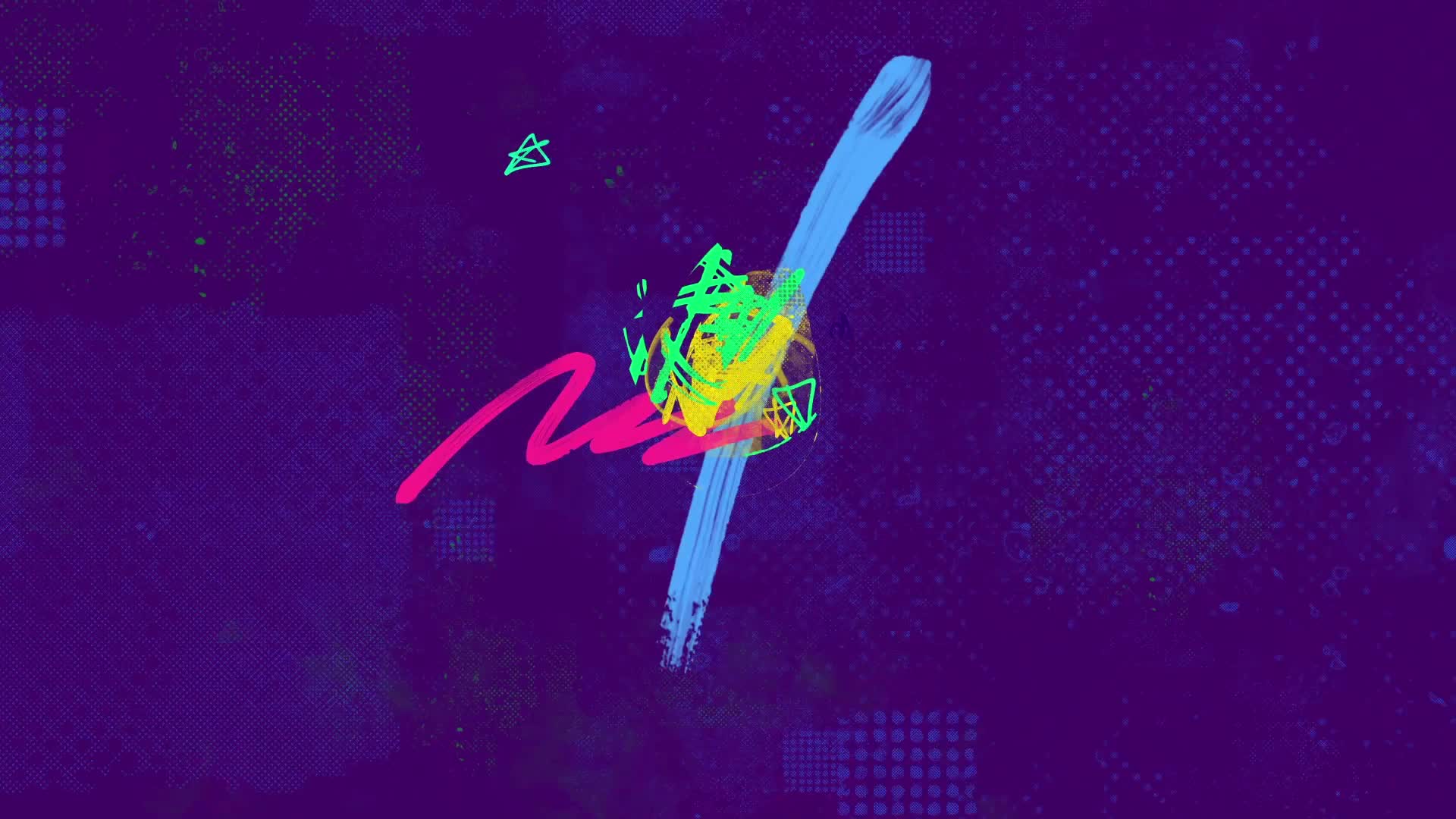 Scrawl Logo Intro 4K/ Instagram Stories Opening/ Bits and Pieces/ Brush Oil Paint/ Marker Transition Videohive 24513132 After Effects Image 1