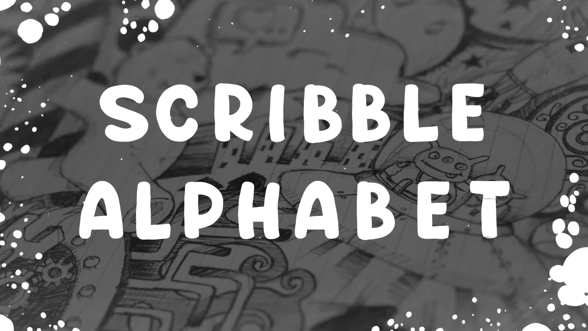 Scribble Alphabet | After Effects Videohive 28562901 After Effects Image 1