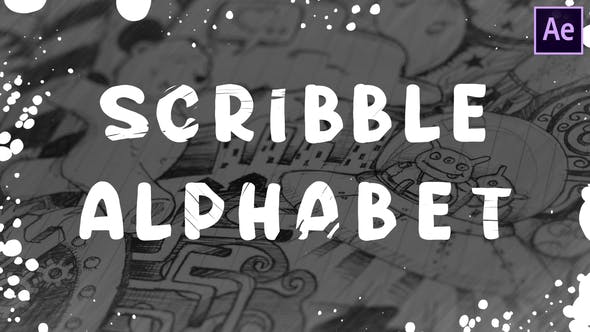 Scribble Alphabet | After Effects - Download Videohive 28562901