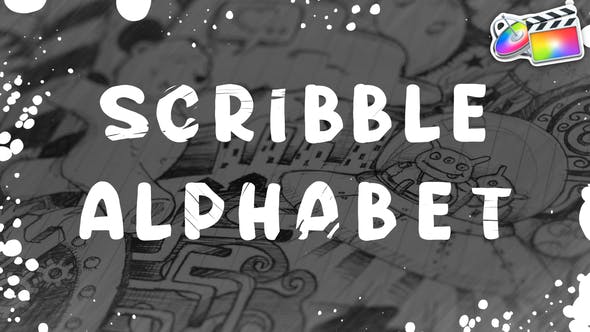 Scribble Alphabet | FCPX - 28632055 Videohive Download