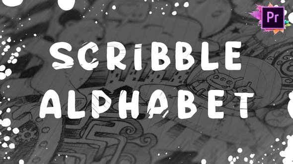 Scribble Alphabet | Premiere Pro MOGRT - 28562911 Download Videohive