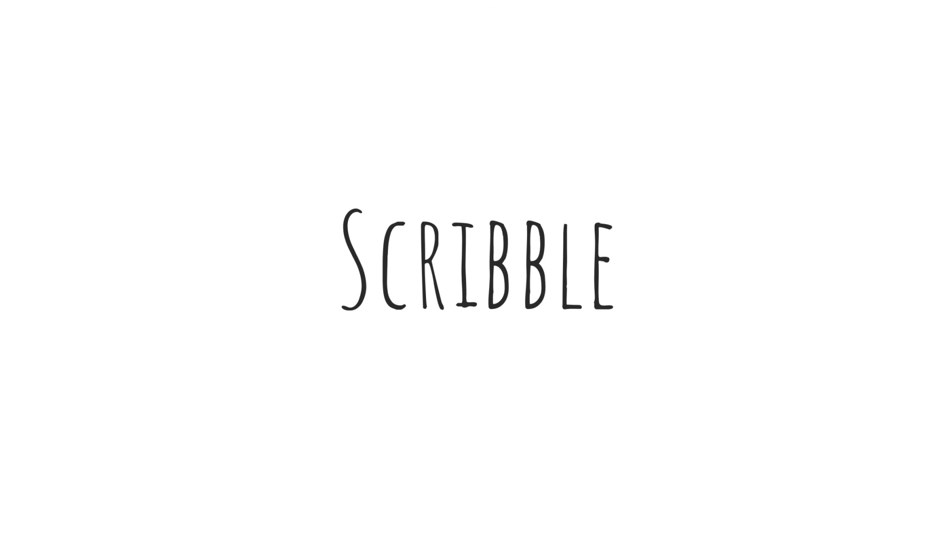Scribble Animated Handwriting Typeface Videohive 26684011 After Effects Image 11