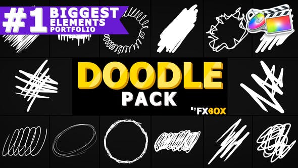 Scribble Elements | FCPX - Download 24292282 Videohive