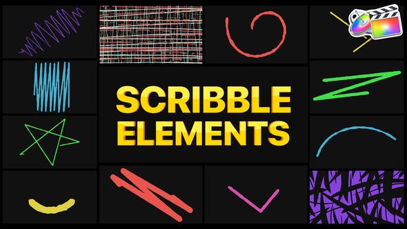 Scribble Elements | FCPX - Download 31265008 Videohive
