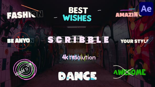 Scribble Titles | After Effects - 38554842 Download Videohive