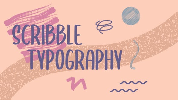 Scribble Typography - 38843817 Videohive Download