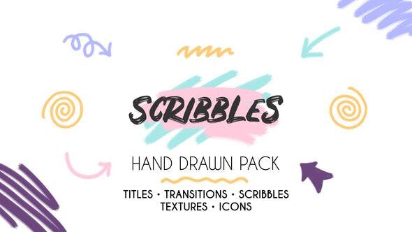 Scribbles. Hand Drawn Pack - Download 36476410 Videohive