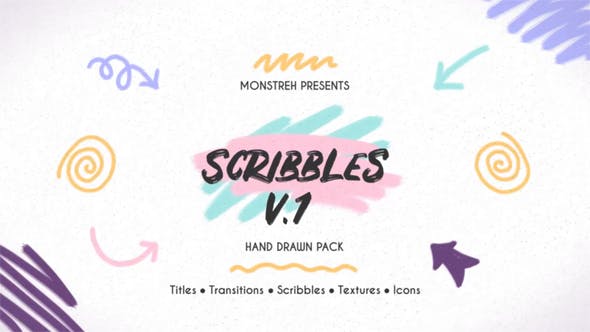 Scribbles. Hand Drawn Pack - Videohive 32215549 Download