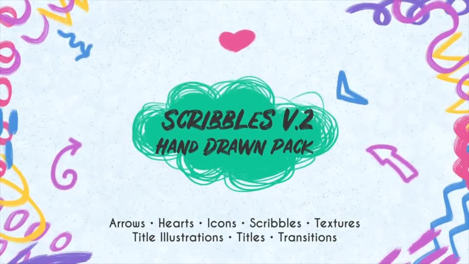 Scribbles v.2. Hand Drawn Pack Videohive 32250855 DaVinci Resolve Image 1