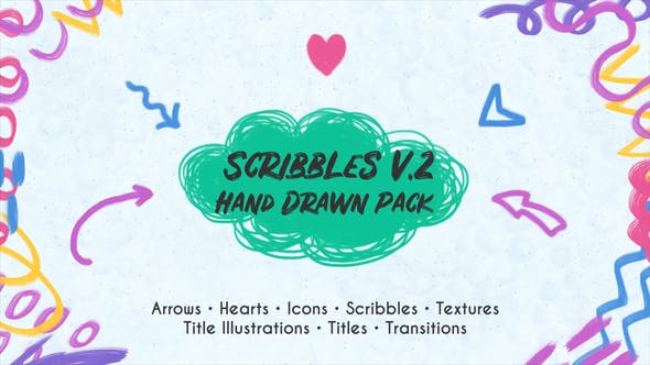 Scribbles v.2. Hand Drawn Pack - Videohive Download 32250855