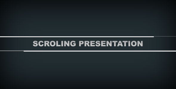Scroling Presentation - Download Videohive 409399