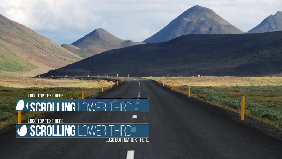 Scrolling Lower Third - Download Videohive 10303024