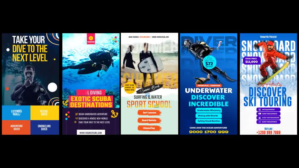 Scuba Diving School Instagram Stories Videohive 33753896 After Effects Image 11