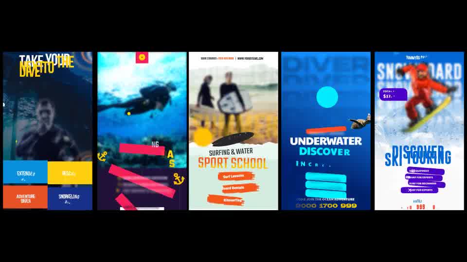 Scuba Diving School Instagram Stories Videohive 33753896 After Effects Image 13