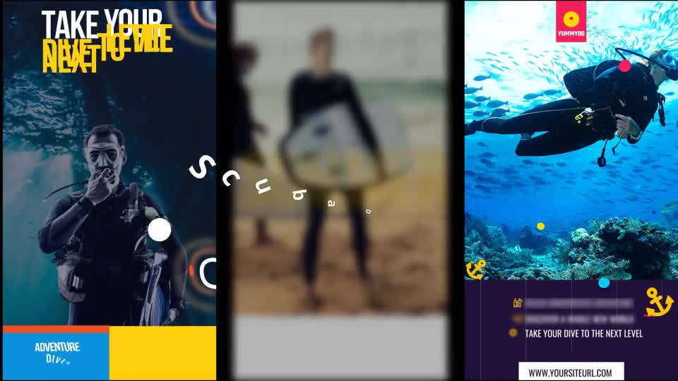Scuba Diving School Instagram Stories Videohive 33753896 After Effects Image 2
