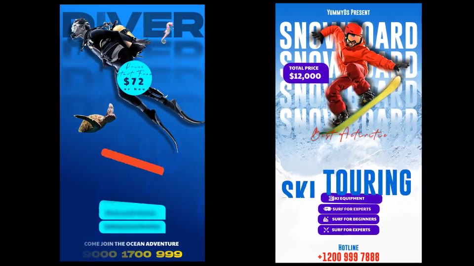 Scuba Diving School Instagram Stories Videohive 33753896 After Effects Image 6