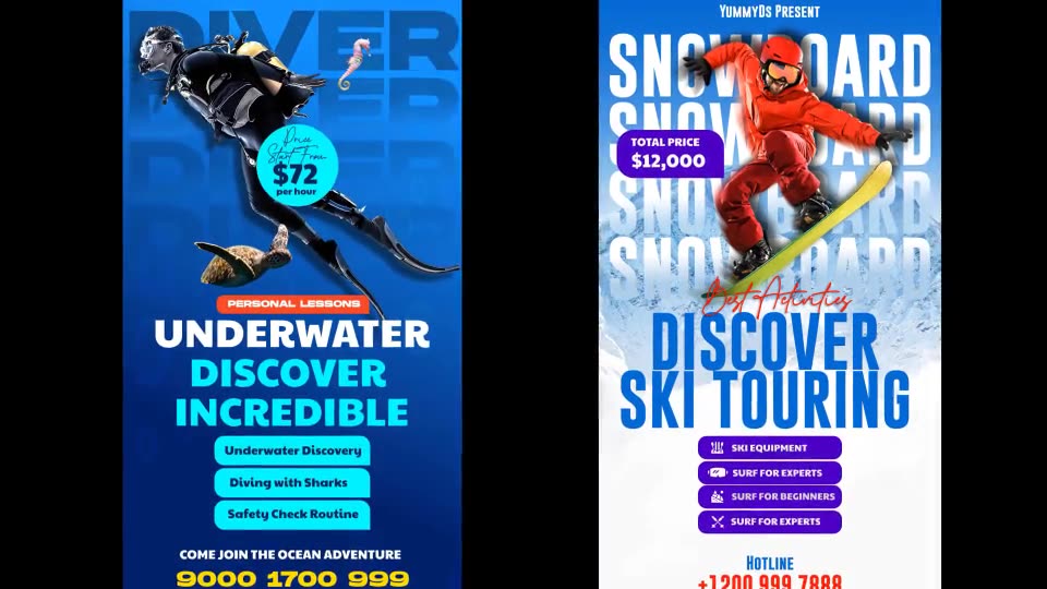 Scuba Diving School Instagram Stories Videohive 33753896 After Effects Image 7