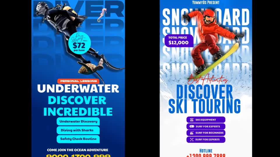 Scuba Diving School Instagram Stories Videohive 33753896 After Effects Image 8