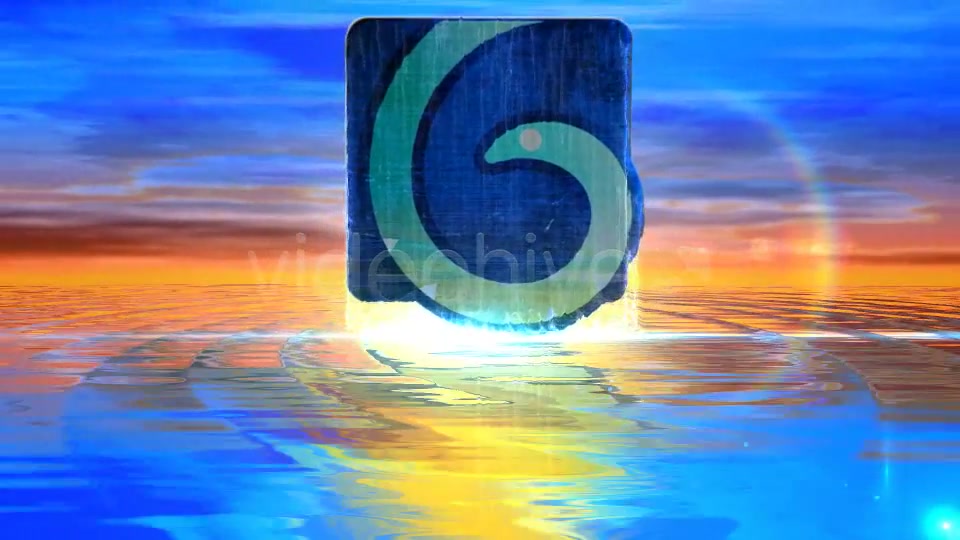 Sea Water Logo Intro - Download Videohive 4761545