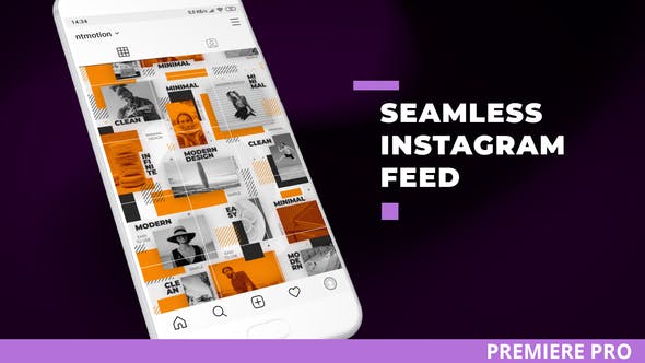 Seamless Instagram Feed for Premiere - Download 30277584 Videohive