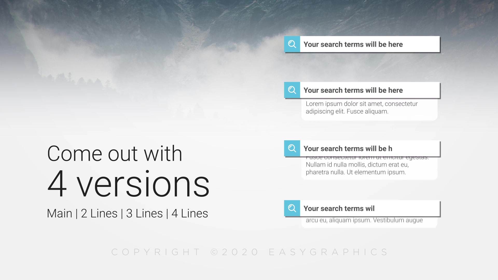 Search Bar Graphics Pack Videohive 29919201 Premiere Pro Image 5