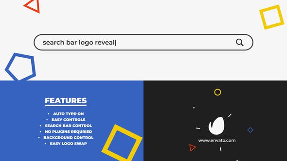 Search Bar Logo Reveal - 25015508 Download Videohive