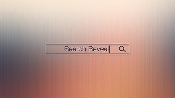 Search Bar Logo Reveal - Download Videohive 15181202