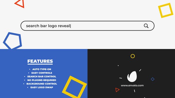 Search Bar Logo Reveal - Videohive Download 25000766