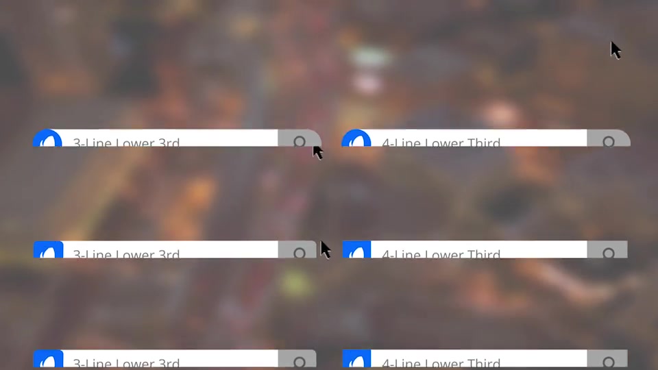 Search Bar Titles and Lower Thirds - Download Videohive 15184157