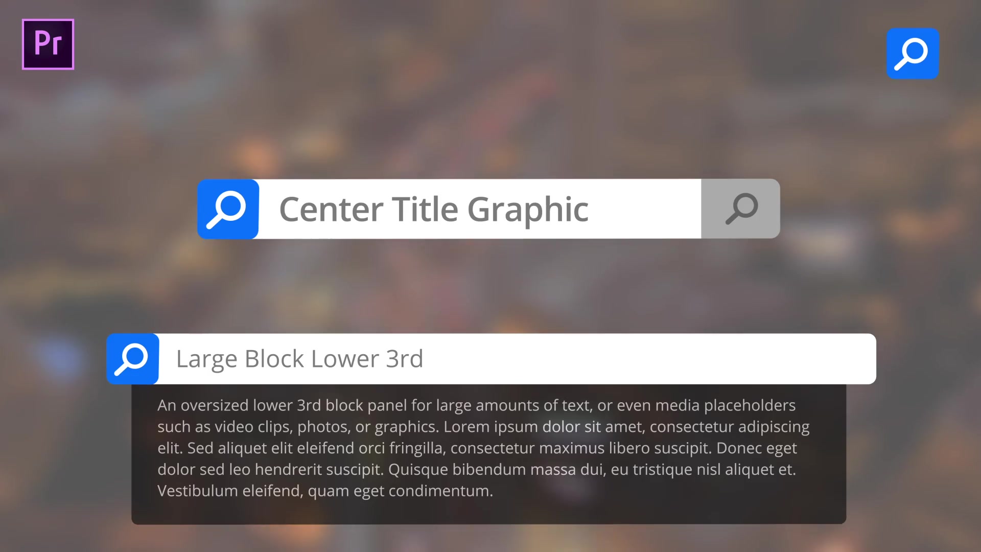 Search Bar Titles & Lower Thirds | MOGRT for Premiere Pro Videohive 25433076 Premiere Pro Image 7