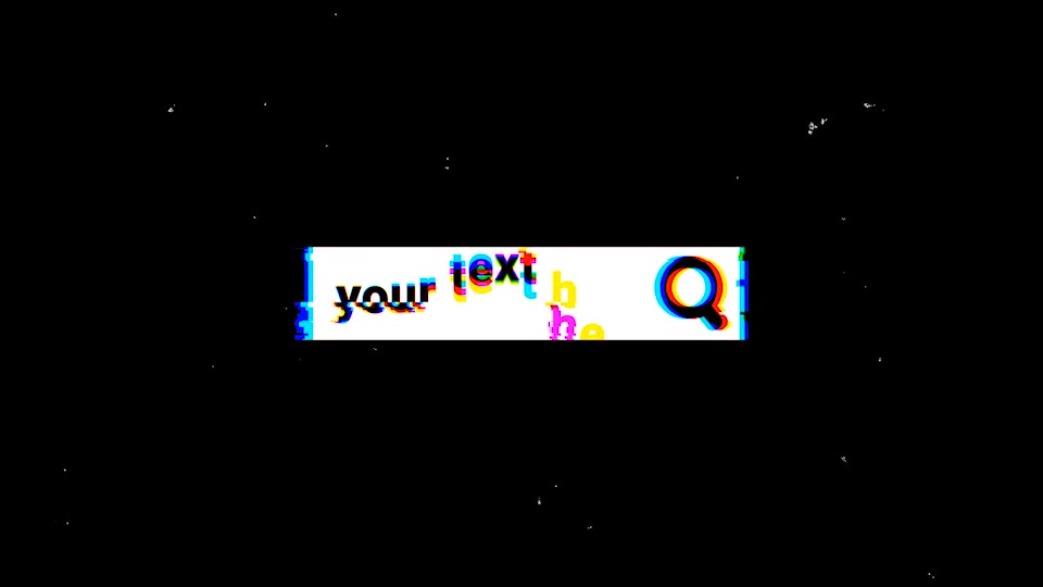 Search Minimal Glitch Logo Videohive 32015989 After Effects Image 2