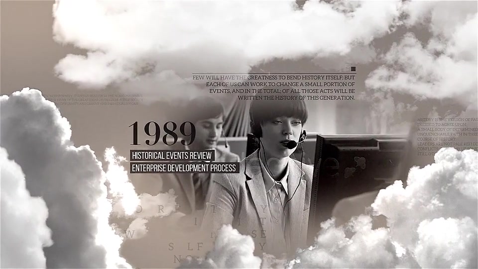 Seas Of Clouds History Opener - Download Videohive 19215073