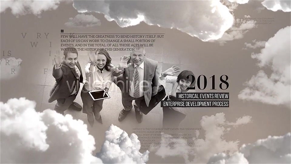 Seas Of Clouds History Opener - Download Videohive 19215073