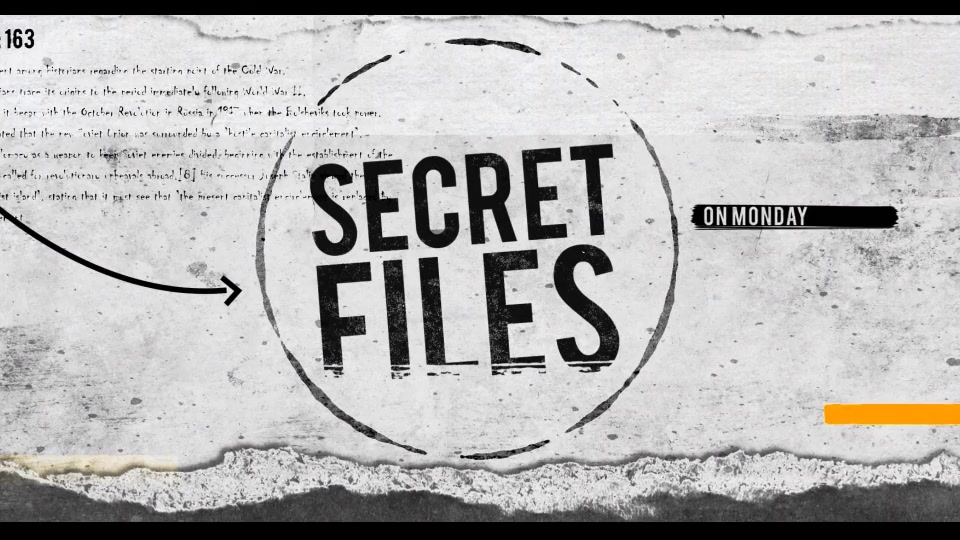 Secret Files - Download Videohive 18436595