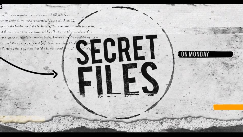 Secret Files - Download Videohive 18436595