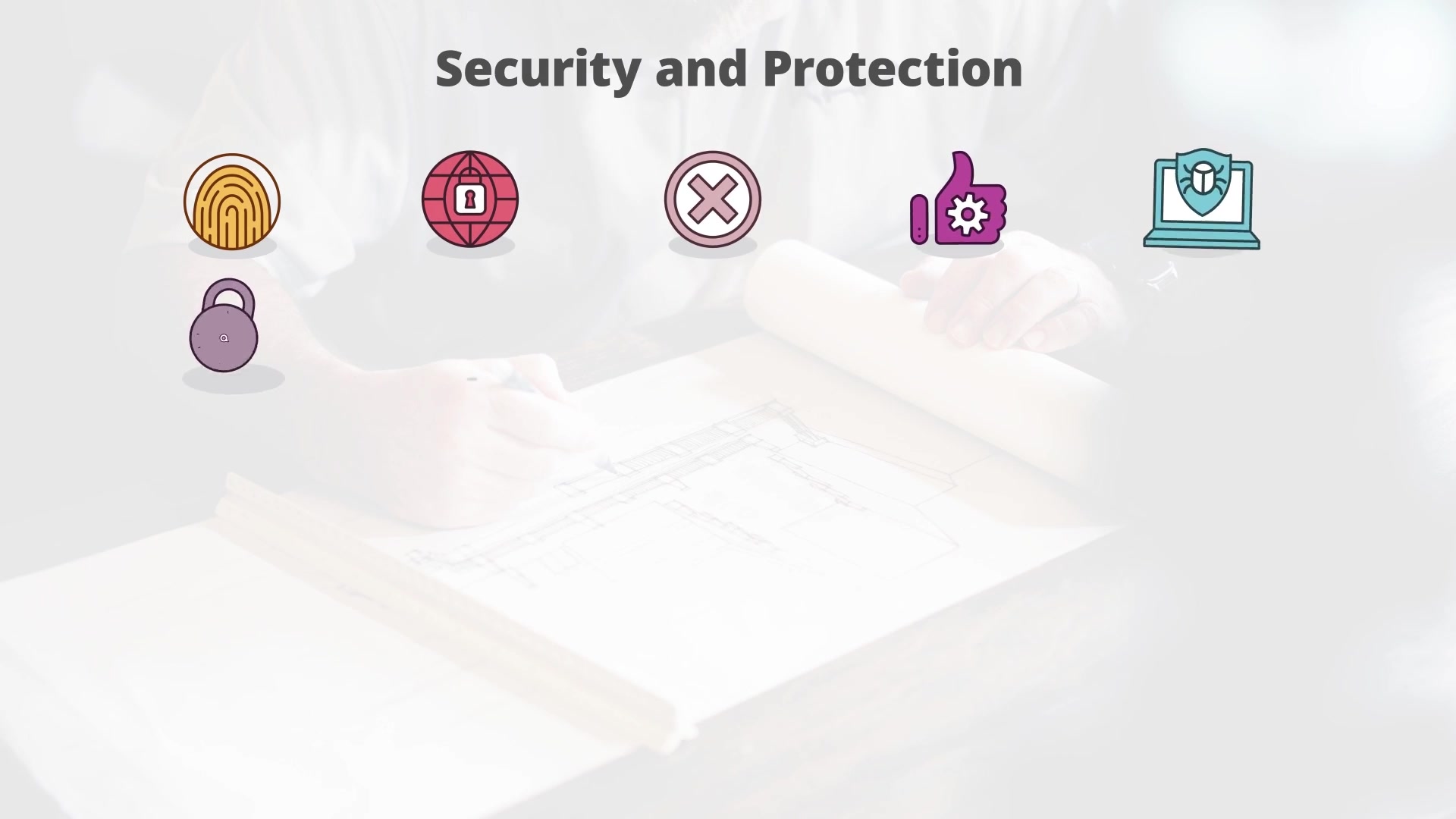 Security And Protection – Flat Animation Icons (MOGRT) Videohive 23662220 Premiere Pro Image 4