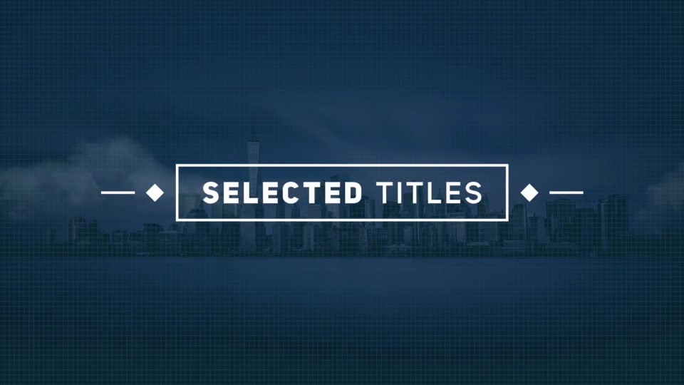 Selected Titles 2 | 50 Minimal Titles - Download Videohive 20115148