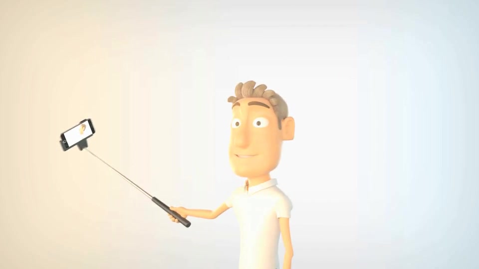 Selfie Logo with 3D Character - Download Videohive 19398828