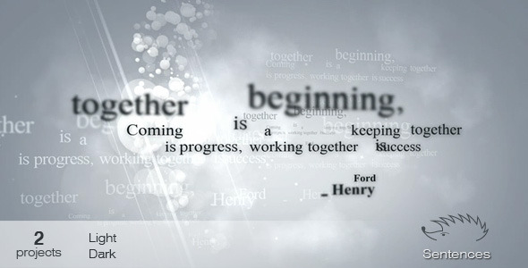 Sentences - Download Videohive 3497464